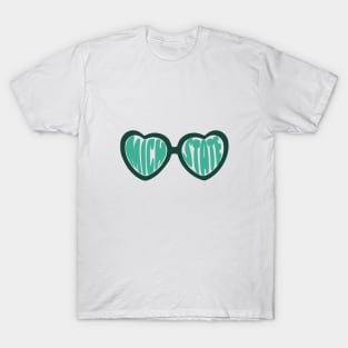 MICHSTATE heart glasses T-Shirt